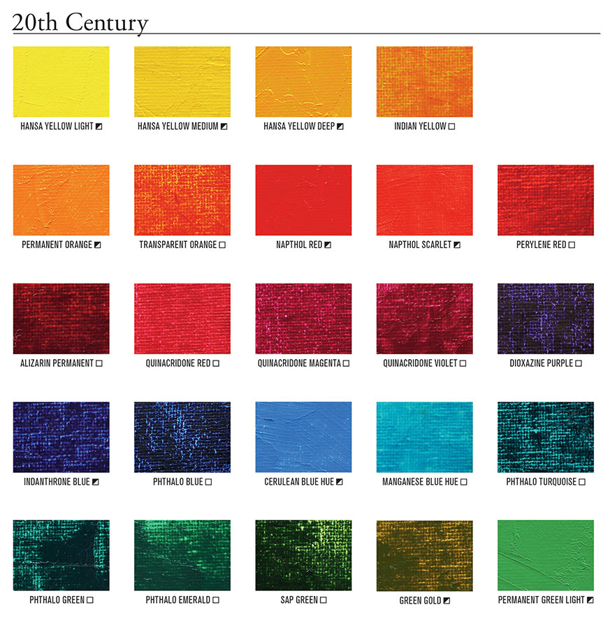 Modern Oil Colors