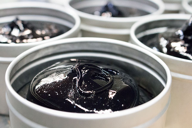Black Ink: Portland Intense Black Relief Ink