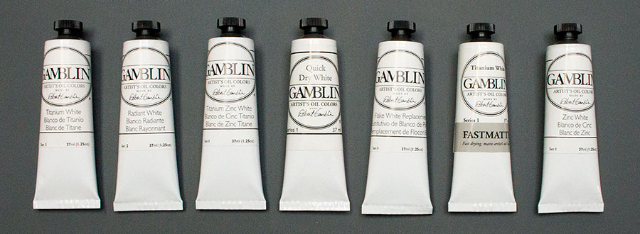 Gamblin White Oil Paint