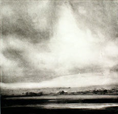 Reductive monotype printed with Portland Black Etching Ink by Scott Gellatly