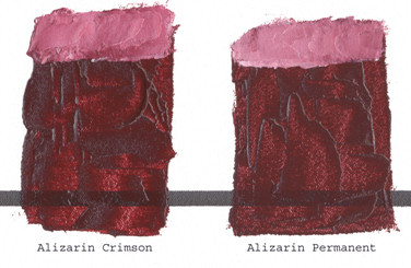 Alizarin Crimson or Rose Madder with Alizarin Permanent