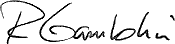 Robert Gamblin signature