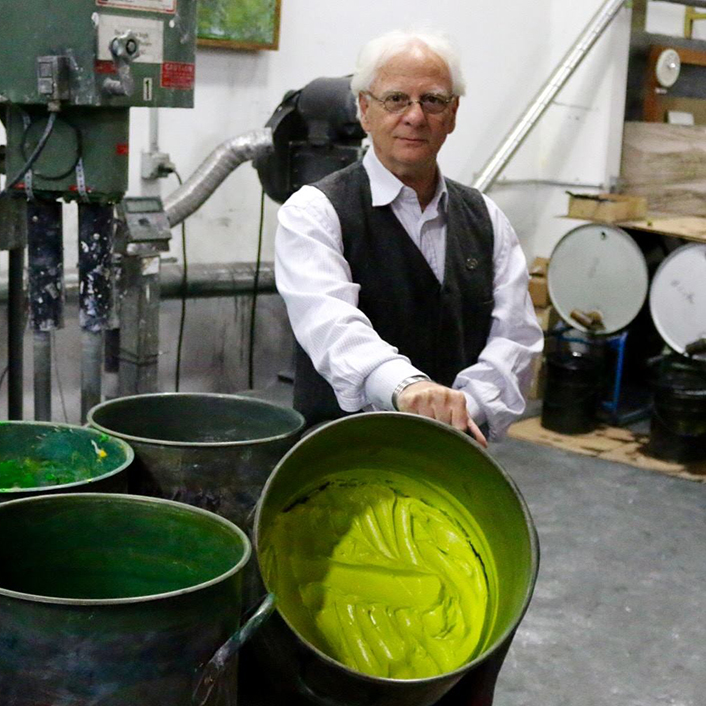 Recent studies on modern paints