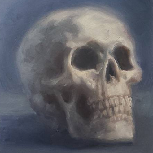 Warm White Painting by Kristina Carroll