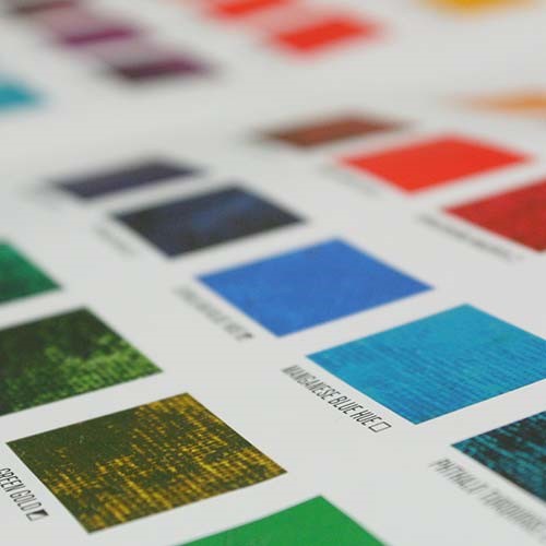 Artist Grade Color Chart