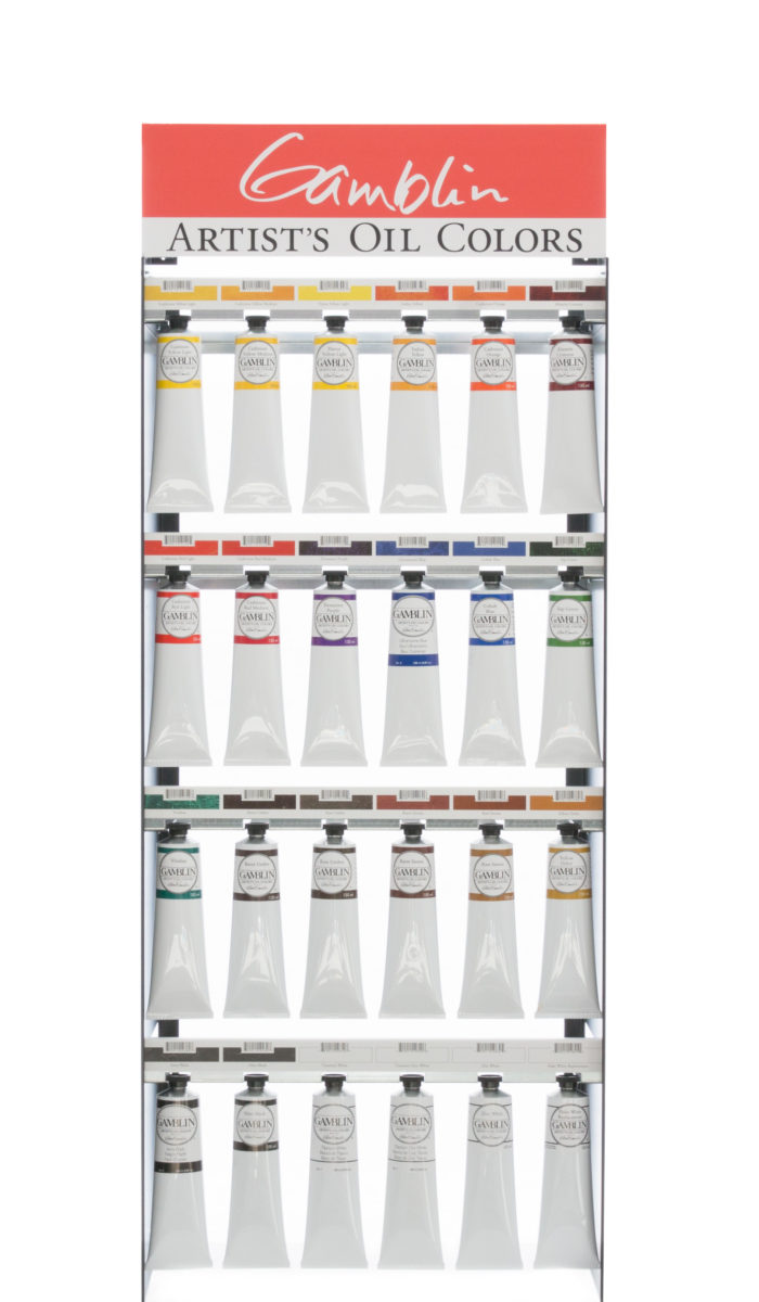 Gamblin 24 color assortment 150ml