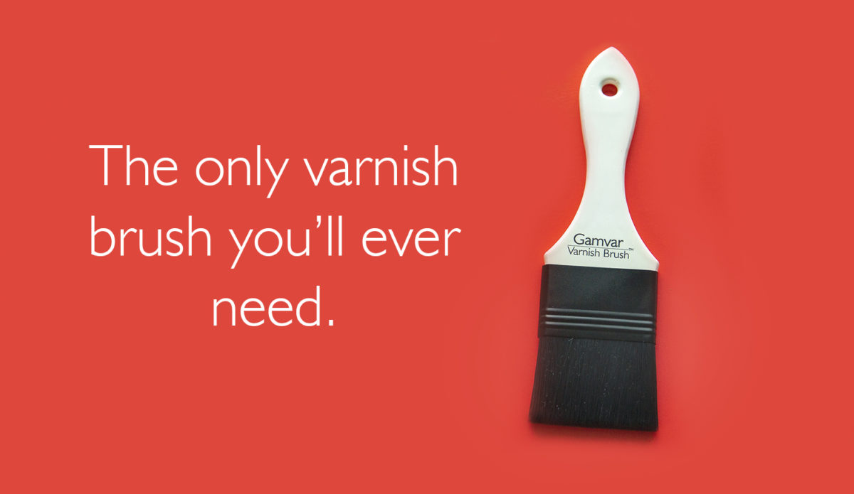 Gamvar Varnish Brush