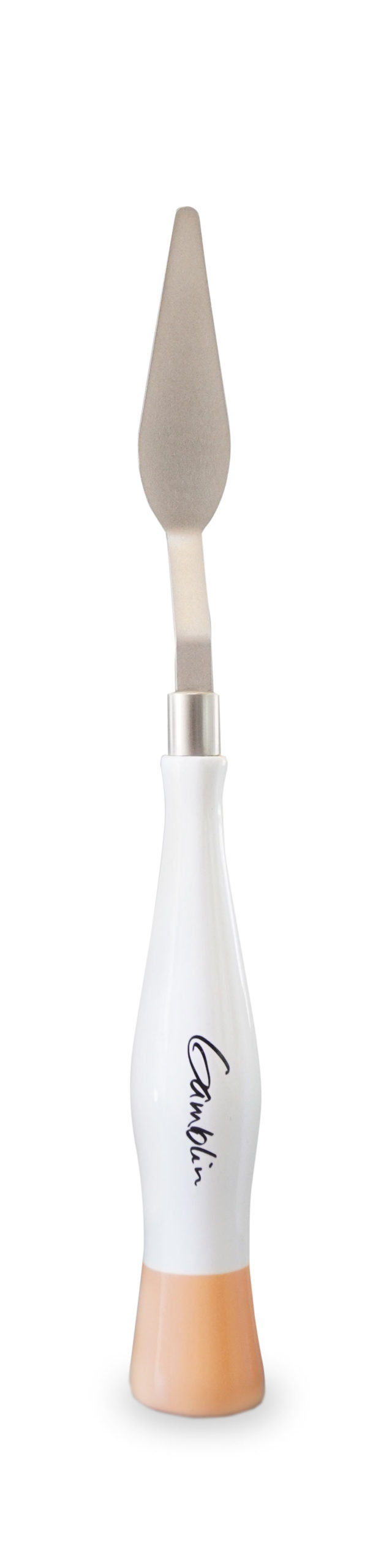 Gamblin Studio Knife Naples Orange Dip tool for artists